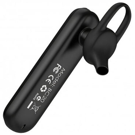 Casti Borofone Bluetooth Headset (BC20), A2DP/HS/HF/AVRCP, Hands-Free, Microphone, Negru