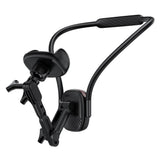 Suport Acefast Neck Phone (E33), for GoPro, Phone, with Clamp, 360° Adjustable, Secure Fit, Silicone Neckband, Negru