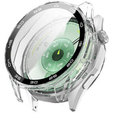 Folie de protectie smartwatch Techsuit Defense360 Pro Bezel + Screen Protector compatibil cu Huawei Watch GT 6 46mm, Transparent