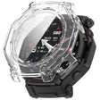Folie de protectie smartwatch Techsuit Defense360 Pro + Screen Protector compatibil cu Amazfit T-Rex 3 Pro 48mm, Transparent
