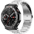 Curea smartwatch Techsuit Watchband (W010) pentru Amazfit T-Rex 3, argintie