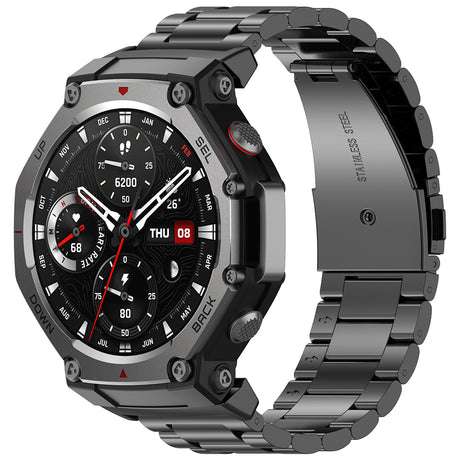 TechSuit Curea smartwatch Techsuit Watchband (W010) compatibil cu Amazfit T-Rex 3, Negru