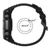 Curea smartwatch Techsuit Watchband (W067) compatibil cu Amazfit T-Rex 3, Negru