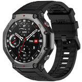 Curea smartwatch Techsuit Watchband (W067) compatibil cu Amazfit T-Rex 3, Negru