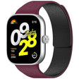 Curea smartwatch Techsuit Watchband (W016) compatibil cu Xiaomi Smart Band 9 Pro / 8 Pro / Redmi Watch 4 / Watch 5, Rosu Vin / Black