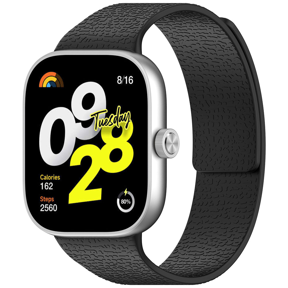 Curea smartwatch Techsuit Watchband (W016) compatibil cu Xiaomi Smart Band 9 Pro / 8 Pro / Redmi Watch 4 / Watch 5, Negru