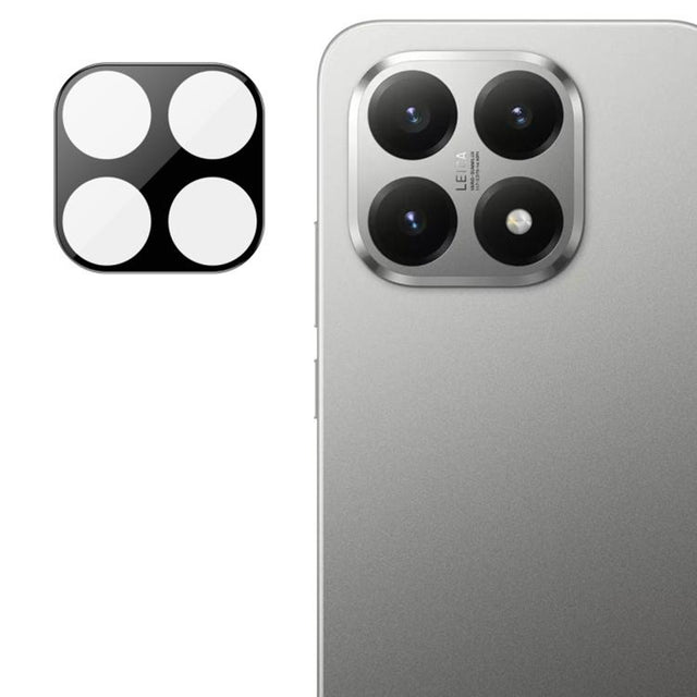 Folie de protectie Techsuit Full Camera Glass compatibil cu Xiaomi 15T, Negru