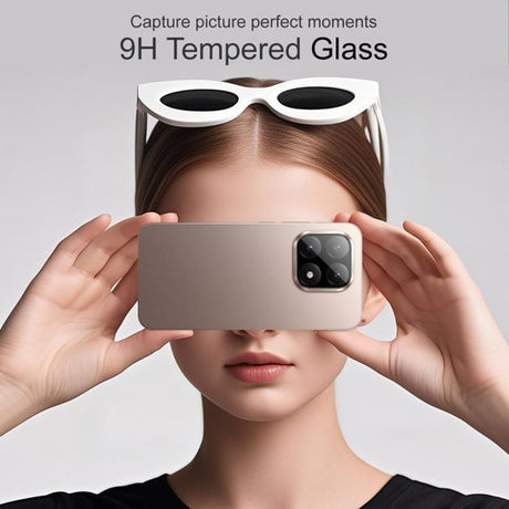 Folie de protectie Techsuit Full Camera Glass compatibil cu Xiaomi 15T, Negru