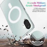 Husa de protectie Techsuit MagSafe Pro compatibil cu Samsung Galaxy A07 4G, Transparent