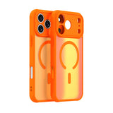 Husa de protectie Techsuit HaloFrost II MagSafe compatibil cu iPhone 17 Pro, Portocaliu