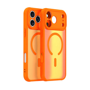 Husa de protectie Techsuit HaloFrost II MagSafe compatibil cu iPhone 17 Pro, Portocaliu