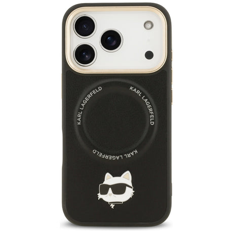 Husa de protectie Karl Lagerfeld compatibil cu iPhone 17 Pro Max, Negru