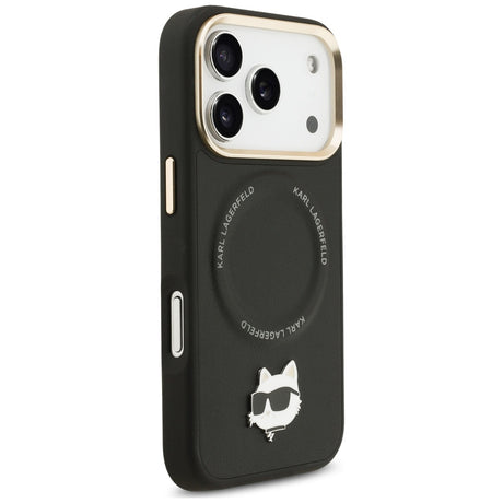 Husa de protectie Karl Lagerfeld compatibil cu iPhone 17 Pro Max, Negru