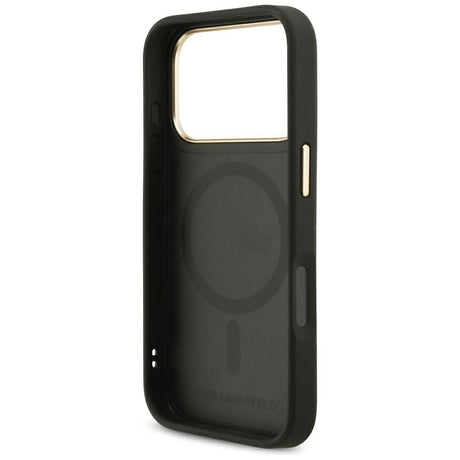 Husa de protectie Karl Lagerfeld compatibil cu iPhone 17 Pro Max, Negru