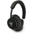 Casti Guess Wireless Saffiano Triangle Logo (GUBHC15PGMRTRK), Bluetooth, ENC, On-ear, Eco Leather, Negru