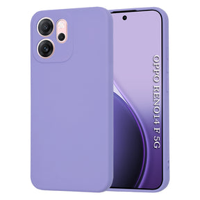 Husa de protectie Techsuit SoftFlex compatibil cu Oppo Reno14 F / Reno14 FS 5G, Mov Deschis