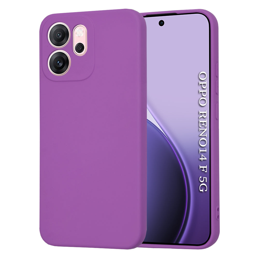 Husa de protectie Techsuit SoftFlex compatibil cu Oppo Reno14 F / Reno14 FS 5G, Mov
