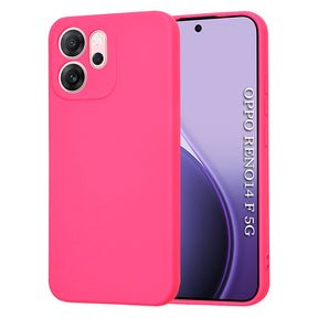 Husa de protectie Techsuit SoftFlex compatibil cu Oppo Reno14 F / Reno14 FS 5G, Roz Intens