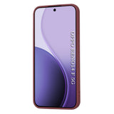 Husa de protectie Techsuit SoftFlex compatibil cu Oppo Reno14 F / Reno14 FS 5G, Plum Red
