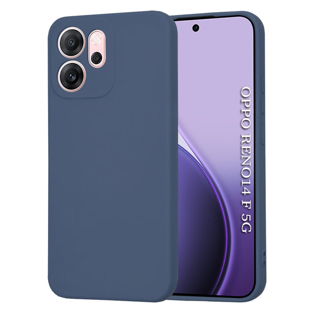 Husa de protectie Techsuit SoftFlex compatibil cu Oppo Reno14 F / Reno14 FS 5G, Bleumarin