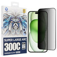 Folie de protectie Lito D+ Max Privacy 300C compatibil cu iPhone 15 Plus, Negru