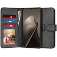 Husa de protectie Techsuit Diary Book compatibil cu Xiaomi 15T, Negru