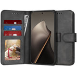 Husa de protectie Techsuit Diary Book compatibil cu Xiaomi 15T, Negru