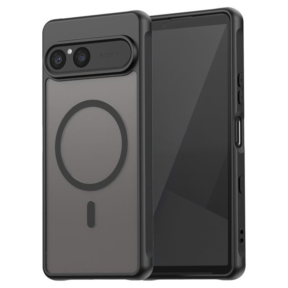 Husa de protectie Techsuit HaloFrost II MagSafe compatibil cu Sony Xperia 10 VII, Negru