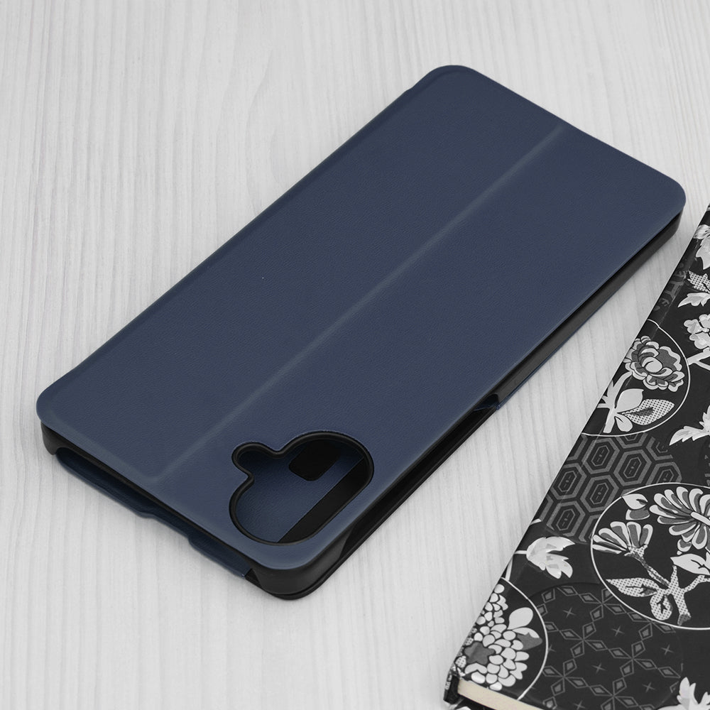 Husa de protectie Techsuit eFold Series compatibil cu Samsung Galaxy A07 4G, Albastru Inchis