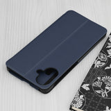Husa de protectie Techsuit eFold Series compatibil cu Samsung Galaxy A07 4G, Albastru Inchis