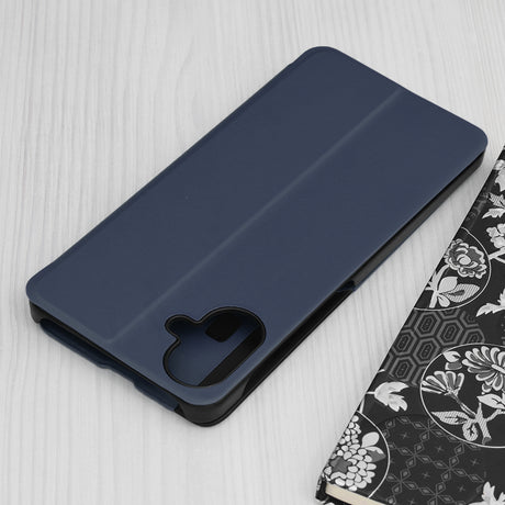 Husa de protectie Techsuit eFold Series compatibil cu Samsung Galaxy A07 4G, Albastru Inchis