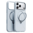Husa de protectie Torras QPRO Silicone Series compatibil cu iPhone 17 Pro Max, Albastru Pastel