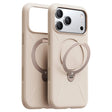 Husa de protectie Torras QPRO Silicone Series compatibil cu iPhone 17 Pro, Dessert Gold
