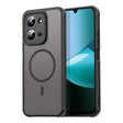 Husa de protectie Techsuit HaloFrost II MagSafe compatibil cu Xiaomi Redmi 15C 4G / Redmi 15C 5G, Negru