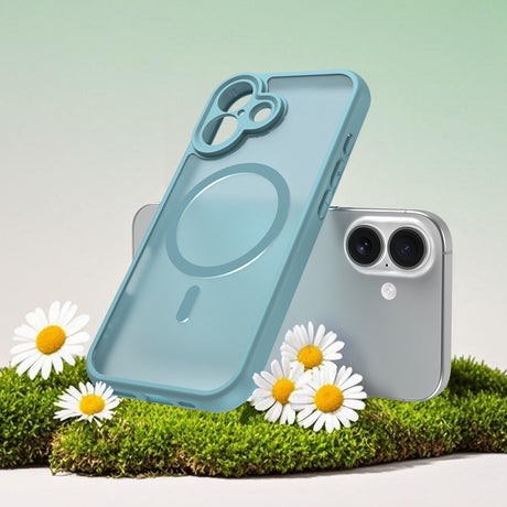 Husa de protectie Techsuit HaloFrost II MagSafe compatibil cu iPhone 17, Verde Menta