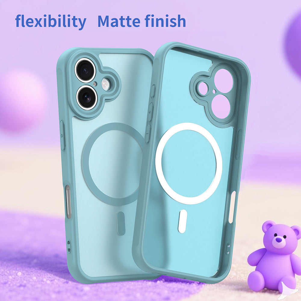 Husa de protectie Techsuit HaloFrost II MagSafe compatibil cu iPhone 17, Verde Menta