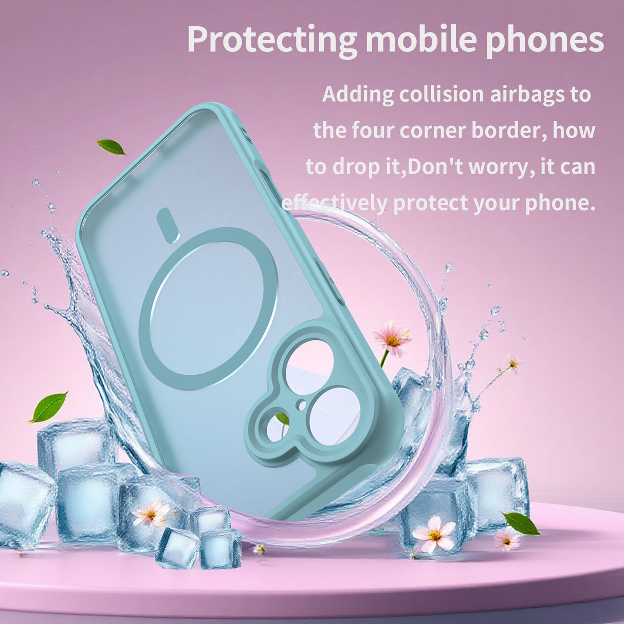 Husa de protectie Techsuit HaloFrost II MagSafe compatibil cu iPhone 17, Verde Menta