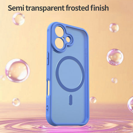 Husa de protectie Techsuit HaloFrost II MagSafe compatibil cu iPhone 17, Albastru Cer