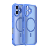 Husa de protectie Techsuit HaloFrost II MagSafe compatibil cu iPhone 17, Albastru Cer