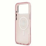 Husa de protectie Karl Lagerfeld IML Choupette Sketch Logo MagSafe (KLHMP17LHGCHGKBP) compatibil cu iPhone 17 Pro, Roz