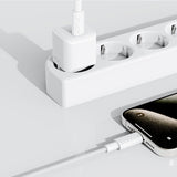 Cablu Acefast (C18-04), USB to Type-C, Fast Charging, 3A, Bend-Resistant, Nylon Braid, 1.2m, Alb