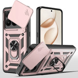 Husa de protectie Techsuit CamShield Series compatibil cu Honor 400 Smart 5G / 400 Smart 4G / X7d 4G, Roz Auriu