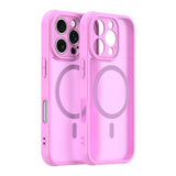 Husa de protectie Techsuit HaloFrost II MagSafe compatibil cu iPhone 16 Pro, Roz