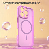 Husa de protectie Techsuit HaloFrost II MagSafe compatibil cu iPhone 16 Pro, Roz