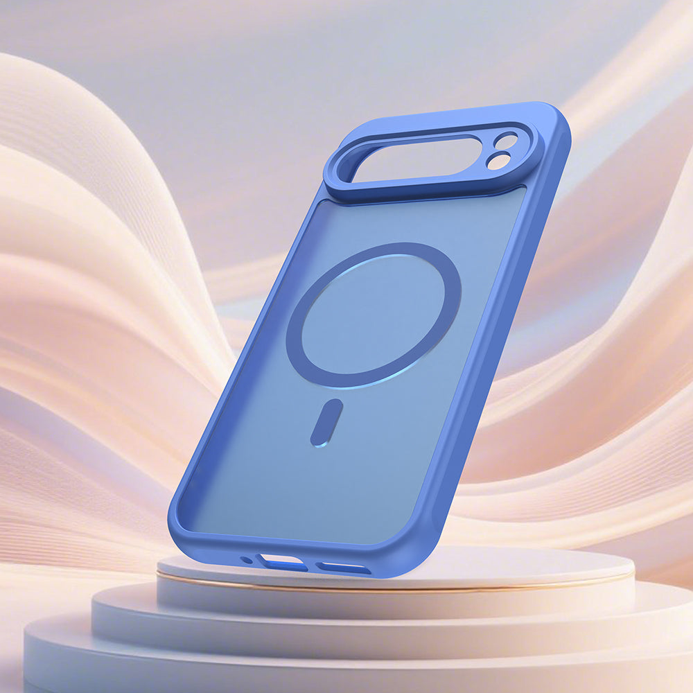 Husa de protectie Techsuit HaloFrost II MagSafe compatibil cu Google Pixel 10 Pro, Albastru Cer
