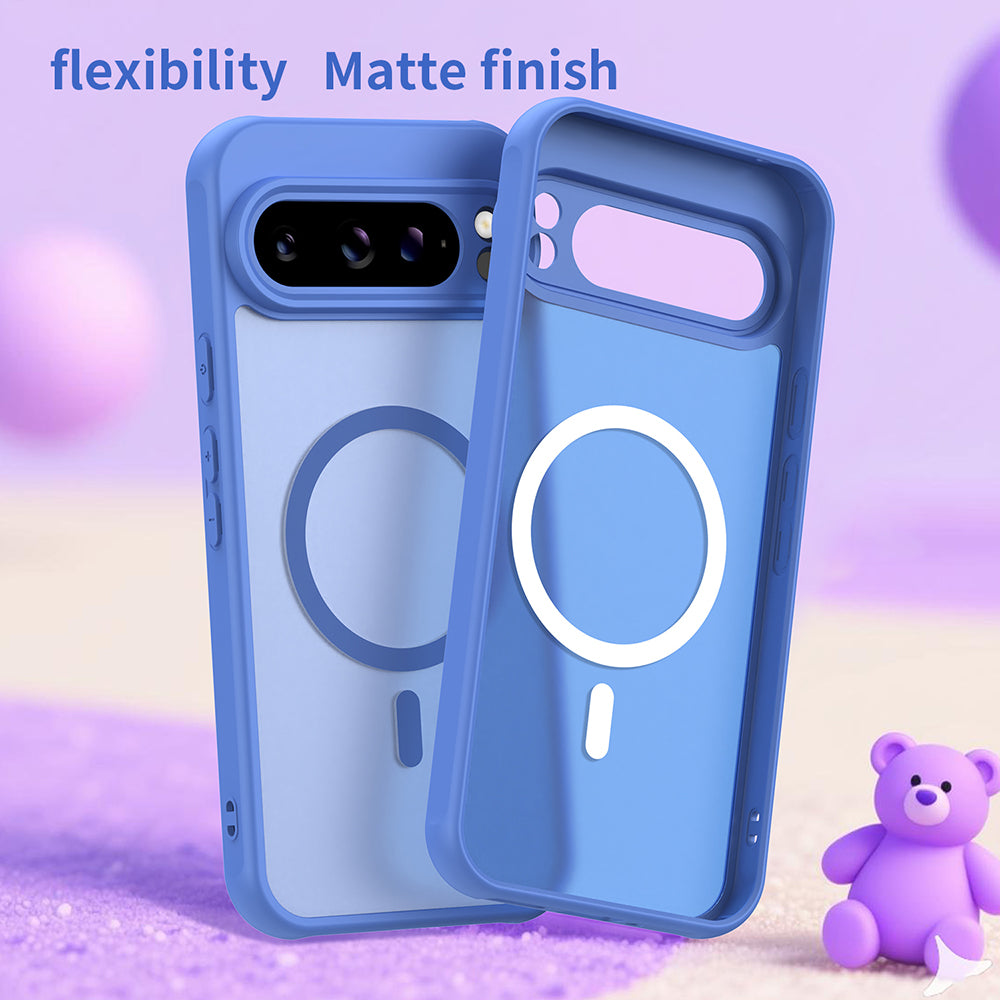 Husa de protectie Techsuit HaloFrost II MagSafe compatibil cu Google Pixel 10 Pro, Albastru Cer