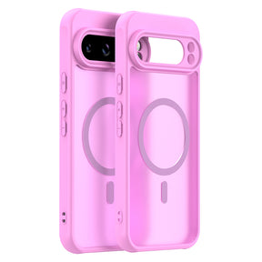 Husa de protectie Techsuit HaloFrost II MagSafe compatibil cu Google Pixel 10 Pro XL, Roz