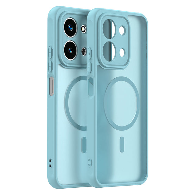 Husa de protectie Techsuit HaloFrost II MagSafe compatibil cu Xiaomi Redmi 15C 4G / Redmi 15C 5G, Verde Menta