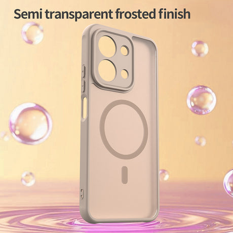 Husa de protectie Techsuit HaloFrost II MagSafe compatibil cu Xiaomi Redmi 15C 4G / Redmi 15C 5G, Auriu
