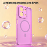 Husa de protectie Techsuit HaloFrost II MagSafe compatibil cu Xiaomi Redmi 15C 4G / Redmi 15C 5G, Roz